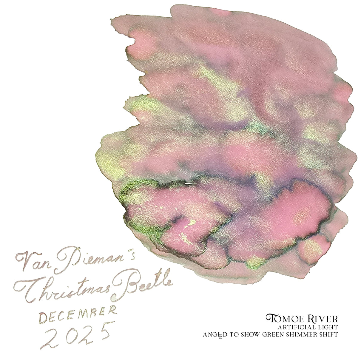 2025 Ink of the Month - Christmas Beetle - 4ml Fountain Pen Ink Sample