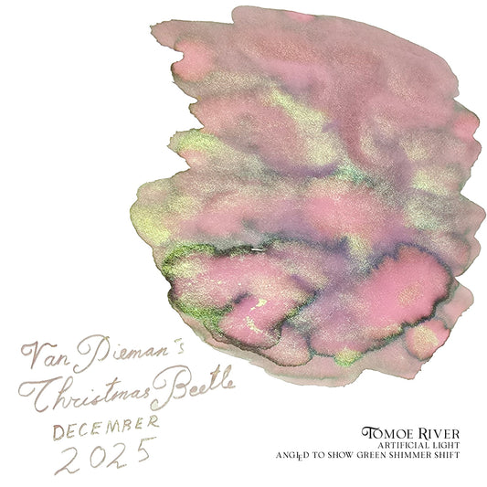 2025 Ink of the Month - Christmas Beetle - 4ml Fountain Pen Ink Sample