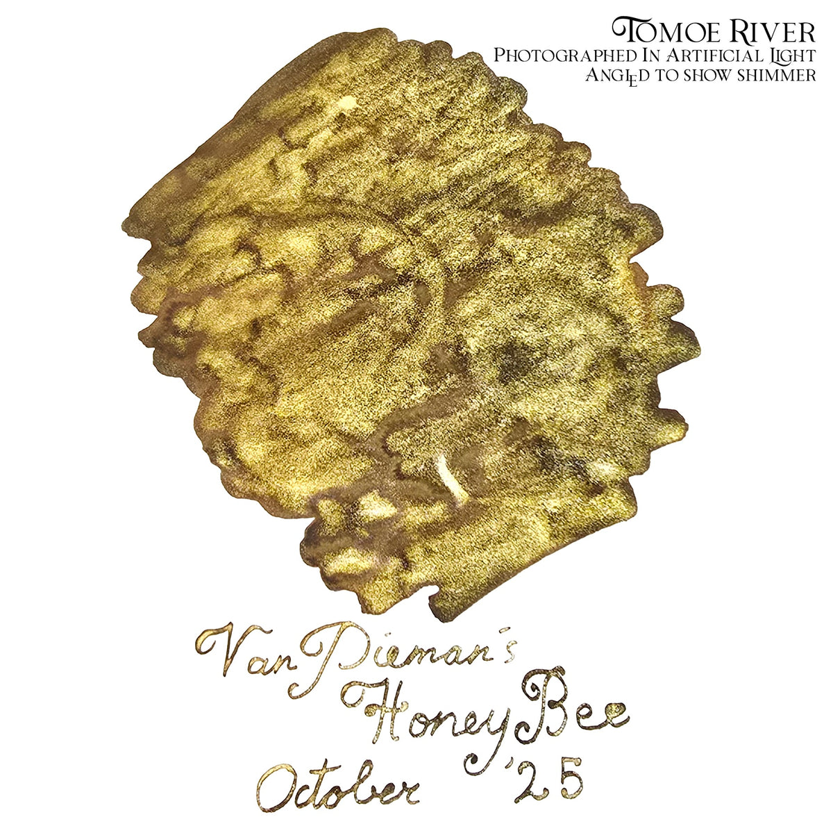 2025 Ink of the Month - Honey Bee - 4ml Fountain Pen Ink Sample