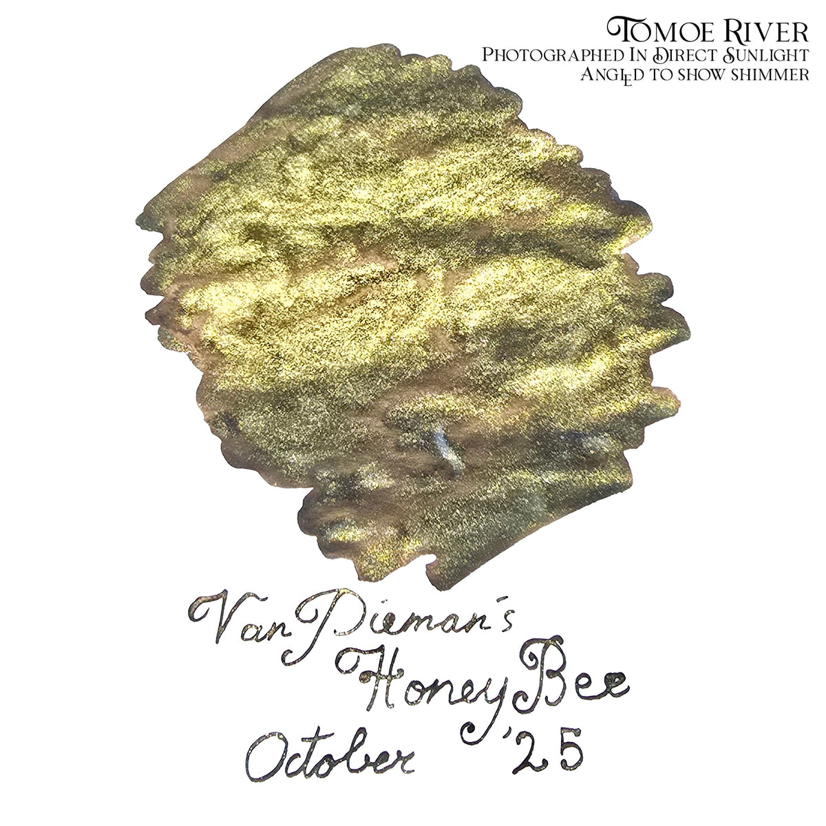 2025 Ink of the Month - Honey Bee - 4ml Fountain Pen Ink Sample
