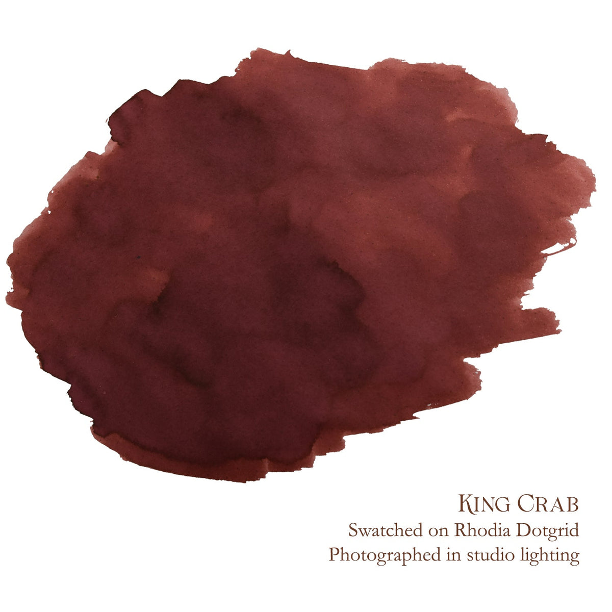 World Oceans - Arctic: King Crab - 4ml Fountain Pen Ink Sample