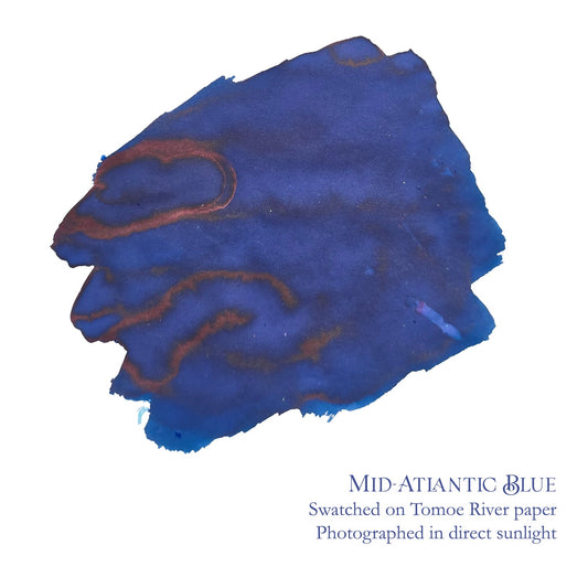 World Oceans - Atlantic: Mid-Atlantic Blue - 4ml Fountain Pen Ink Sample
