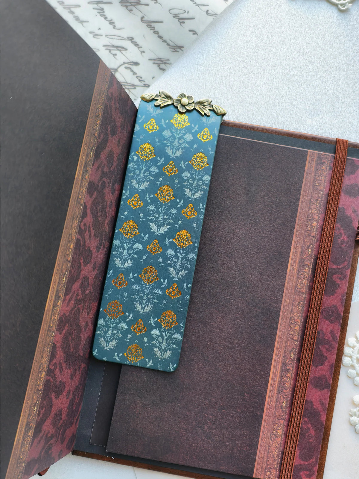 The Secret Archives Vegan Leather Bookmark