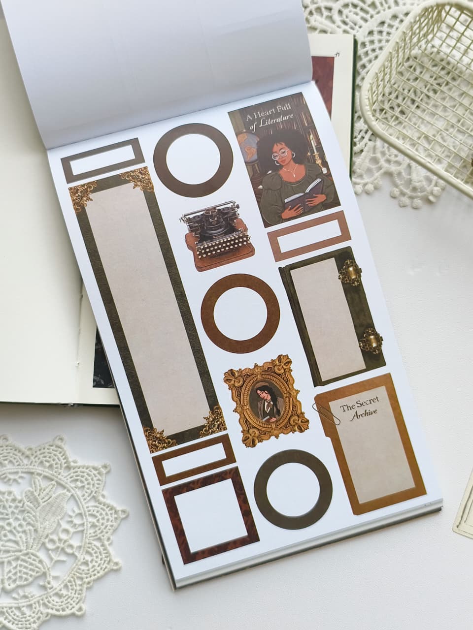 The Secret Archives Sticker Book