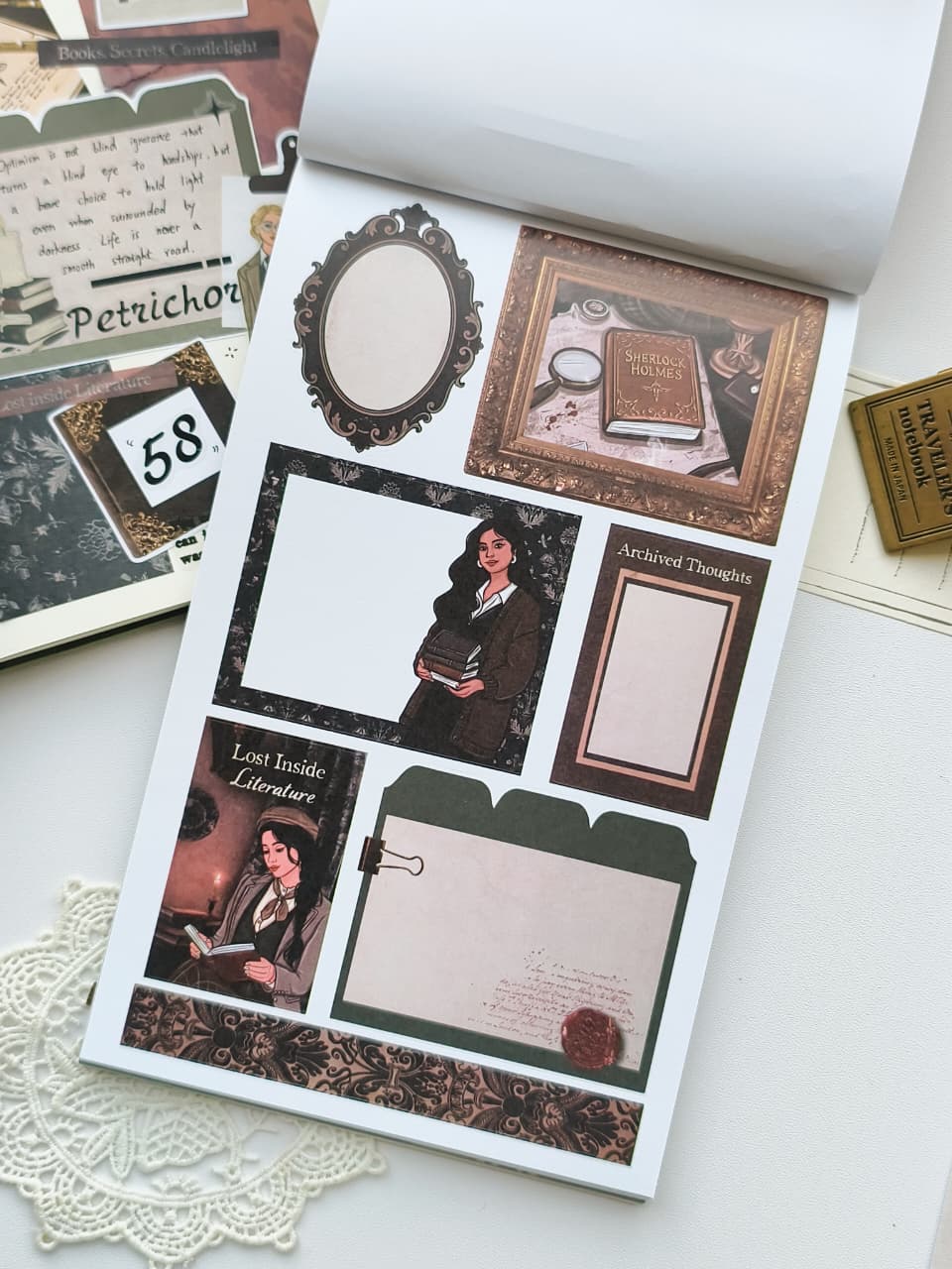 The Secret Archives Sticker Book