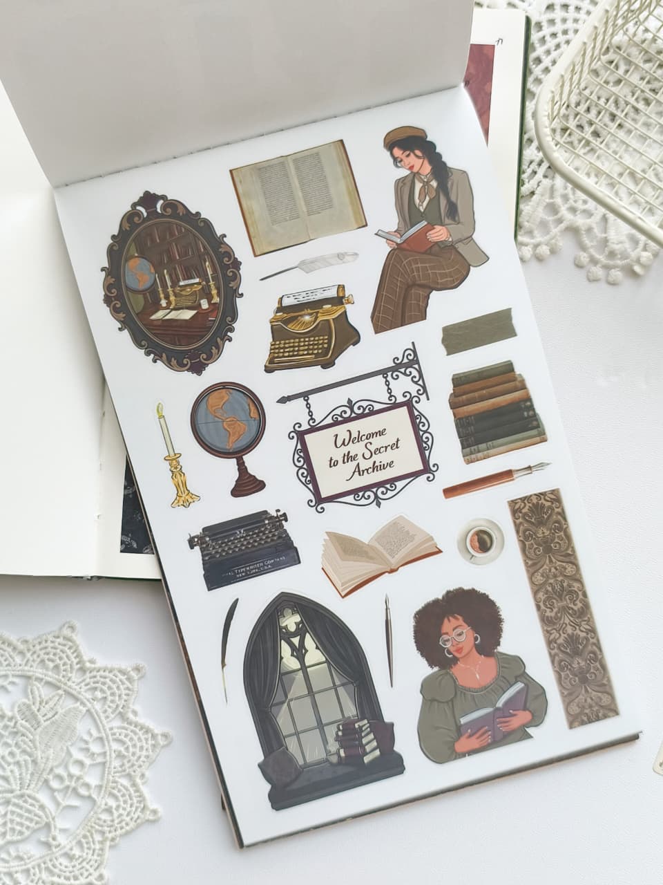 The Secret Archives Sticker Book
