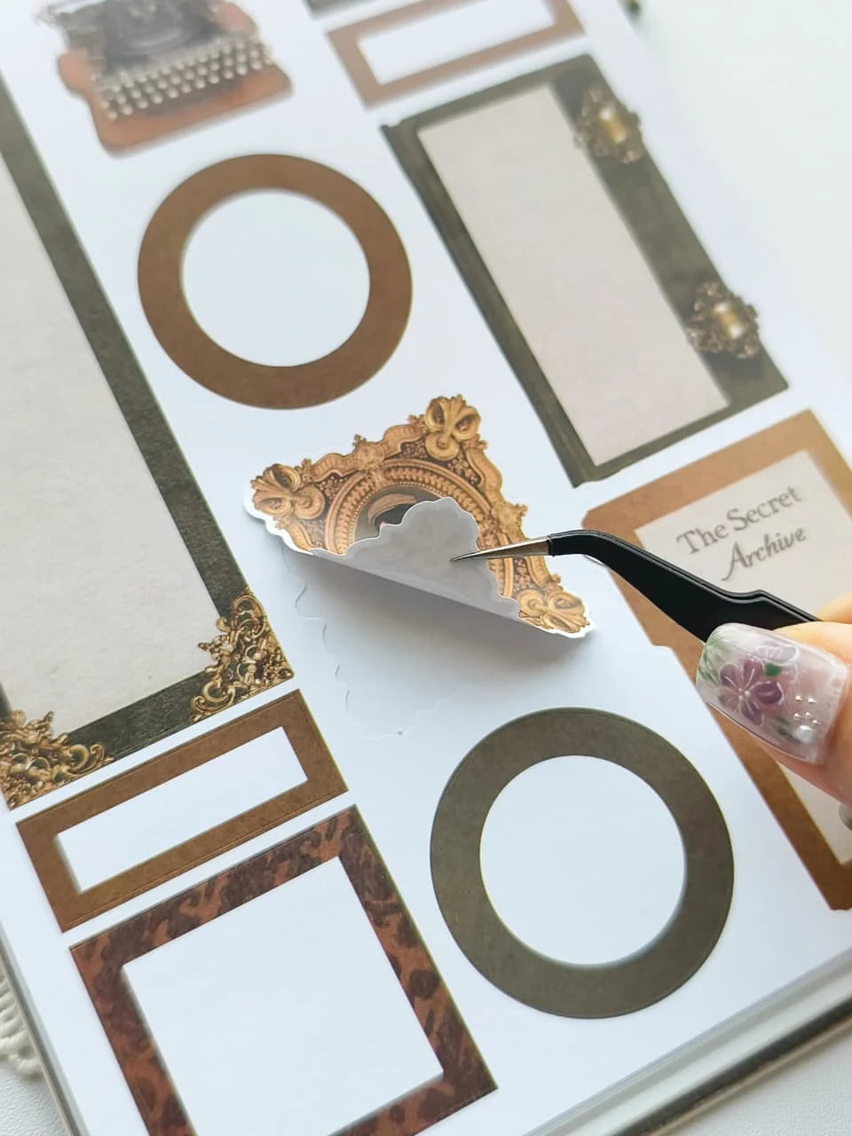 The Secret Archives Sticker Book
