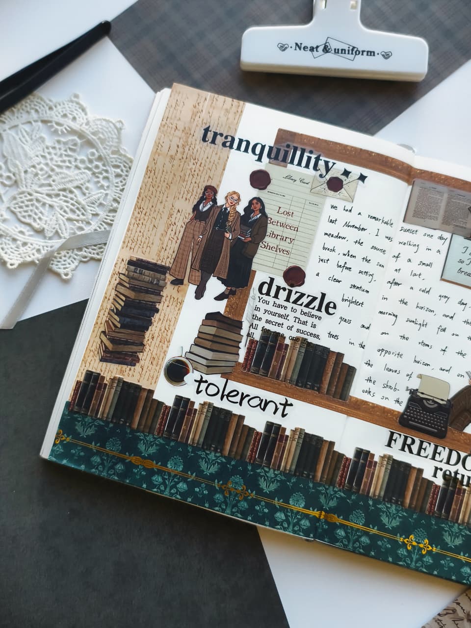 The Secret Archives Pre-cut PET Tape + Washi Box