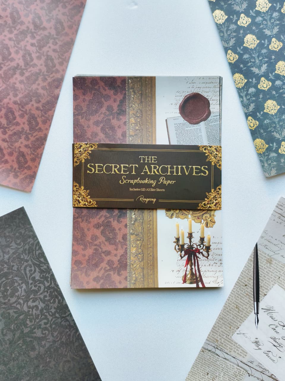 The Secret Archives Scrapbooking Paper