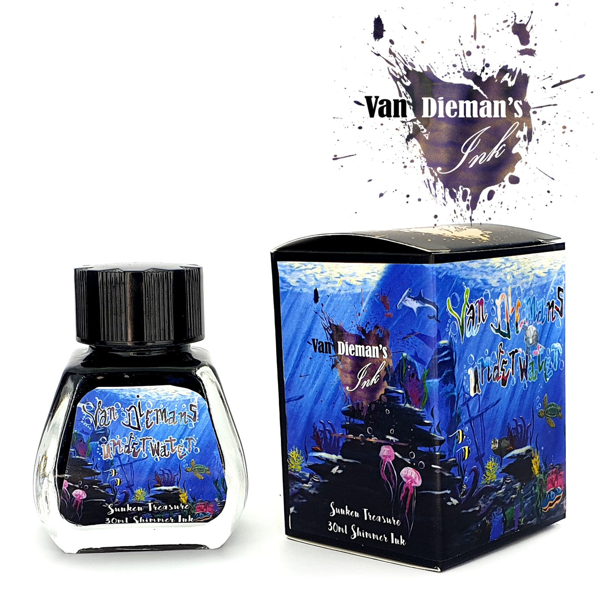 Underwater - Sunken Treasure - 4ml Fountain Pen Ink Sample