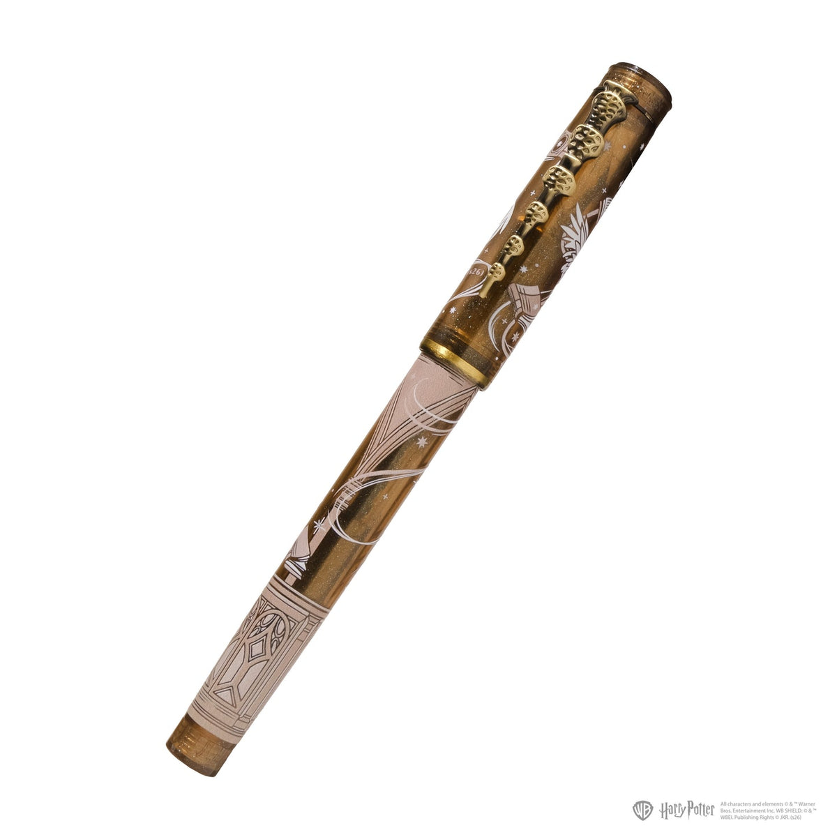 Albus Dumbledore Patronus Masque fountain pen detail view