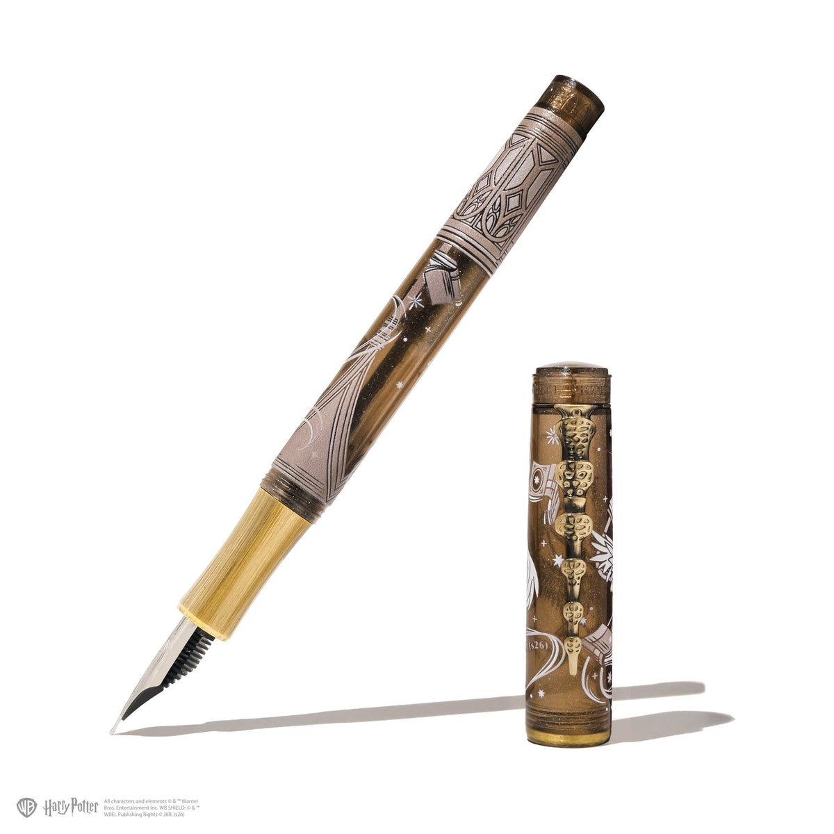 Albus Dumbledore Patronus Masque fountain pen detail view