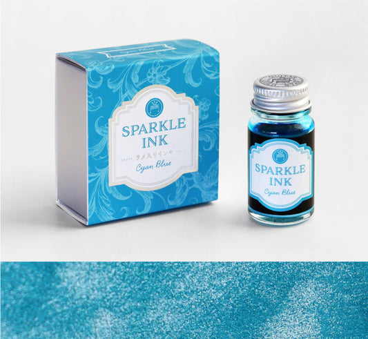 Teranishi Guitar Sparkle Ink – Cyan Blue
