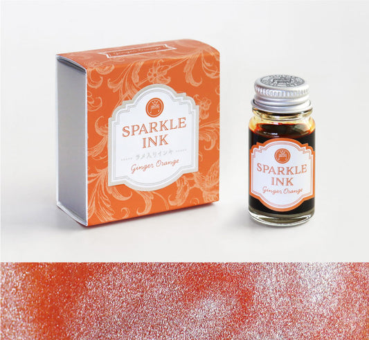 Teranishi Guitar Sparkle Ink – Ginger Orange
