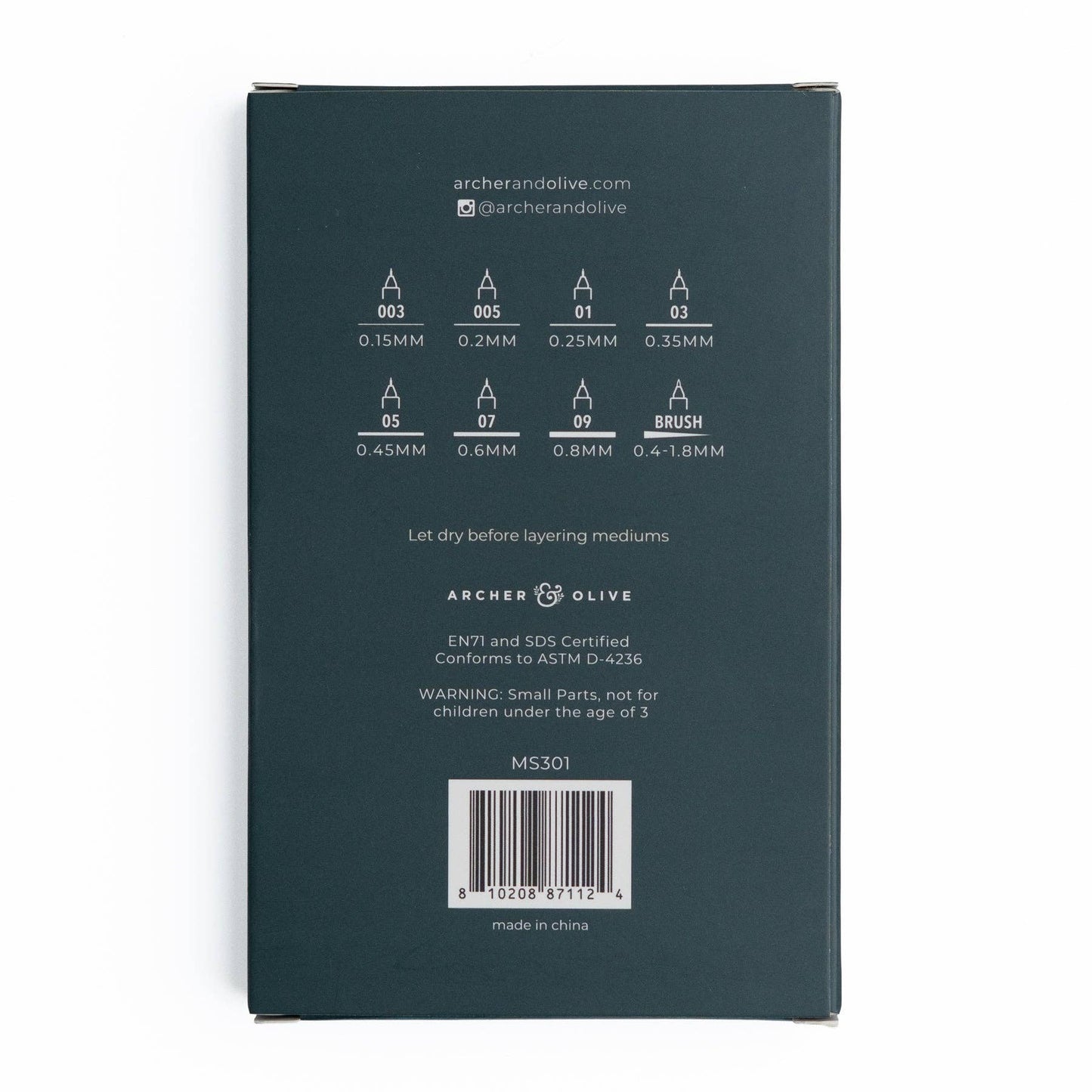 Monograph Pen Set of 8