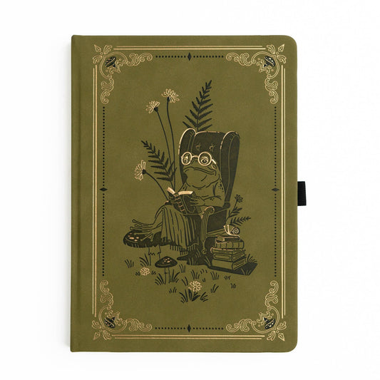 Archer & Olive Literary Frog | Notebook: Dot Grid / B5: 160 Pages