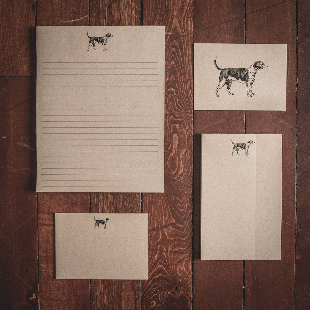 Dog Folded Note Cards