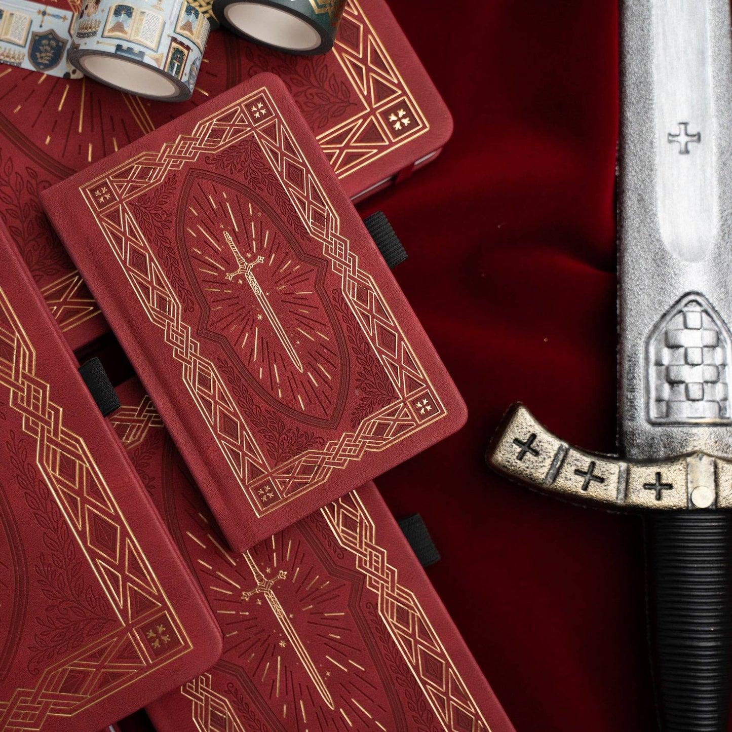Archer and Olive Knight's Sword Notebook B5