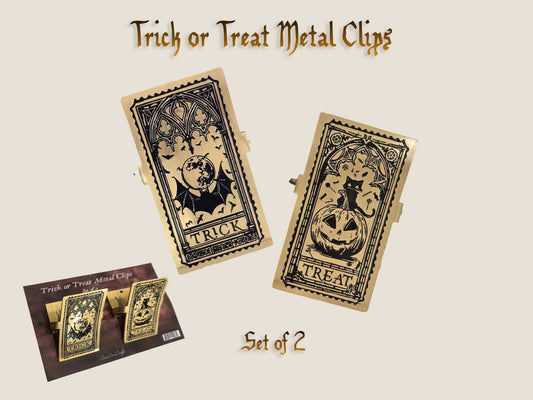 Trick or Treat Journaling Clips