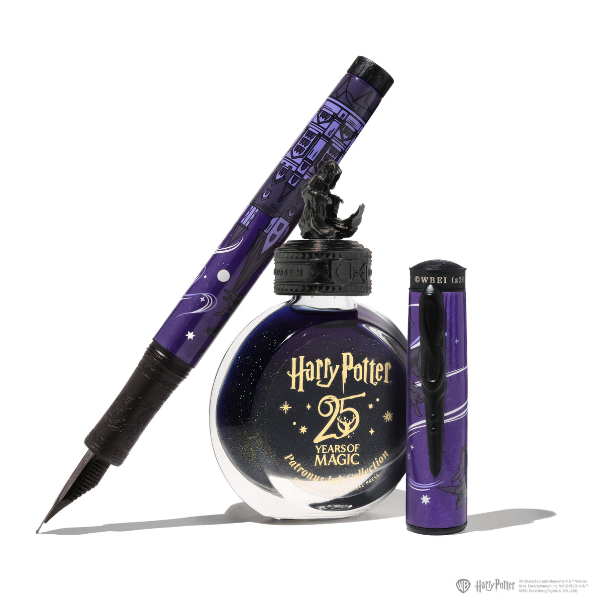 Dementor Harry Potter 25th Anniversary Limited Edition Masque fountain pen and 38 mL ink set