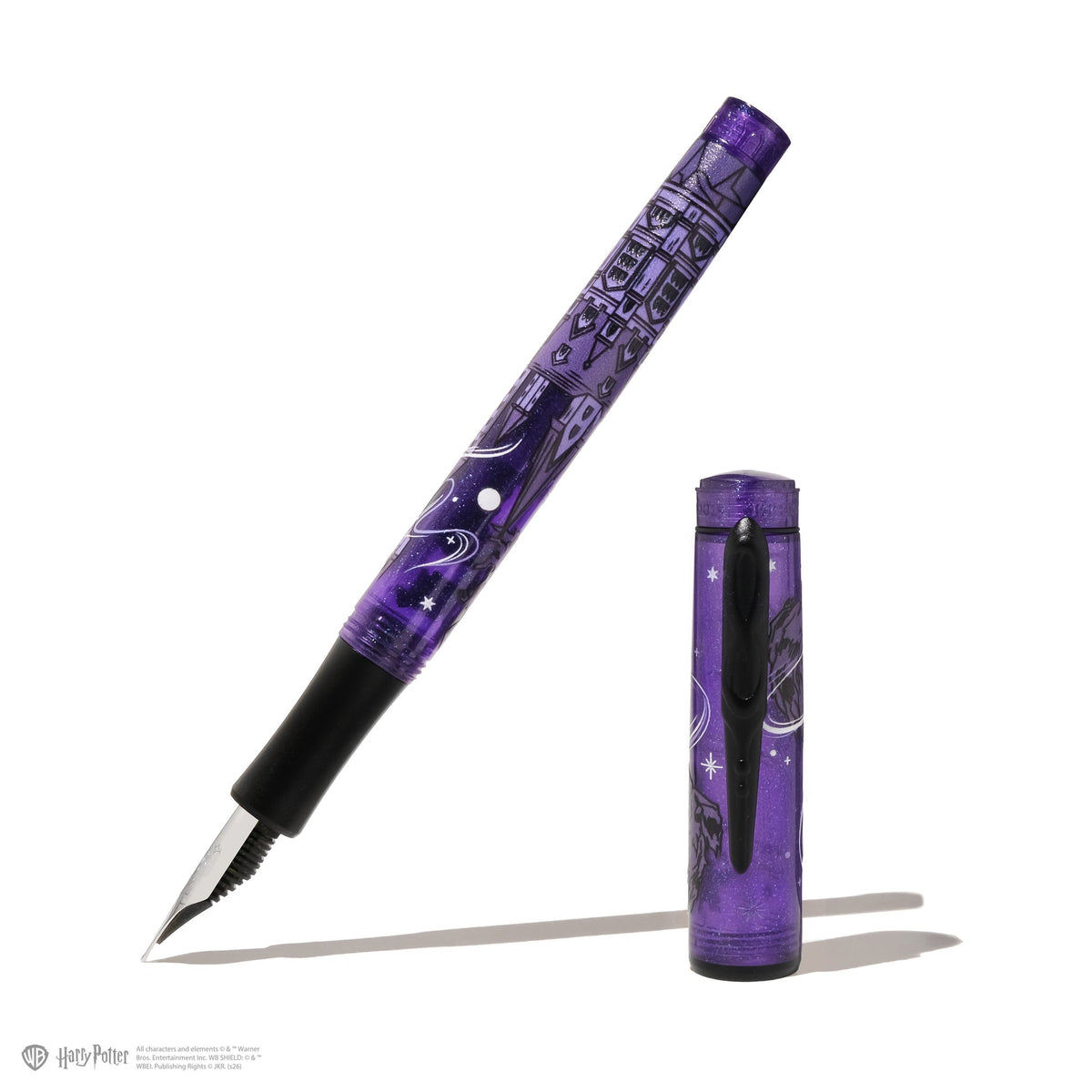 Dementor Patronus Masque fountain pen detail view