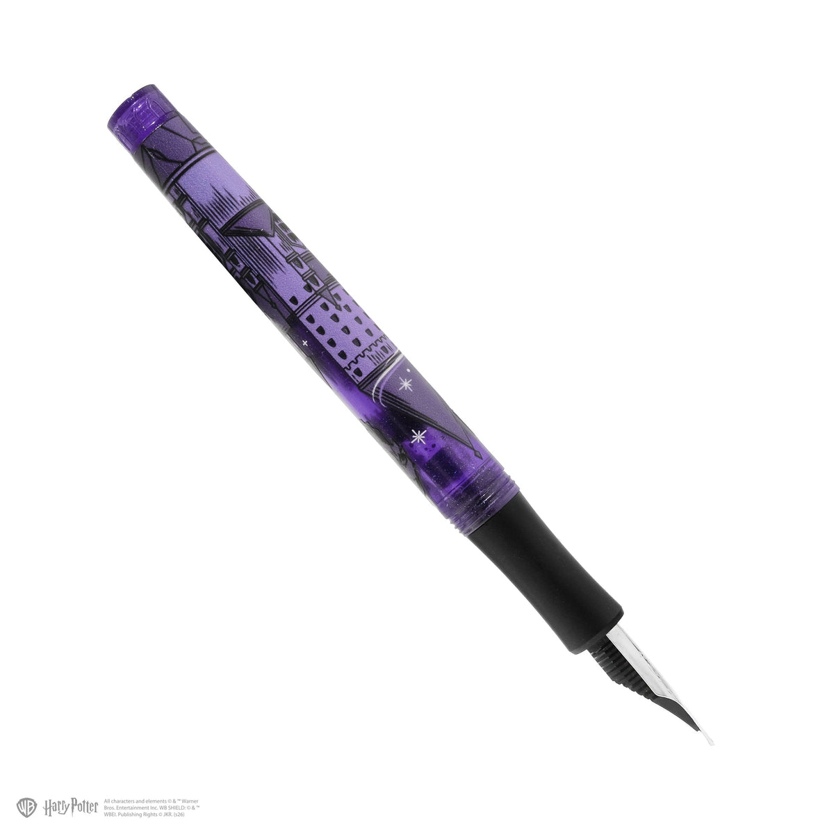 Dementor Patronus Masque fountain pen detail view