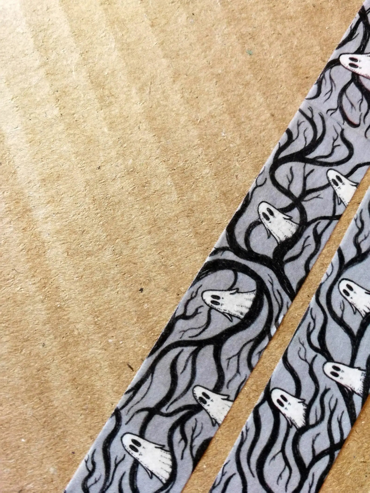 Spooky Branches white ghost washi tape by Jon Turner Illustration