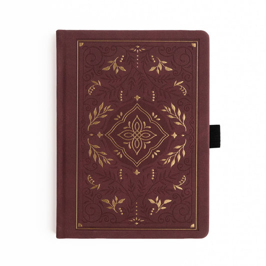 Storybook in Plum Notebook: Dot Grid / A5: 192 Pages