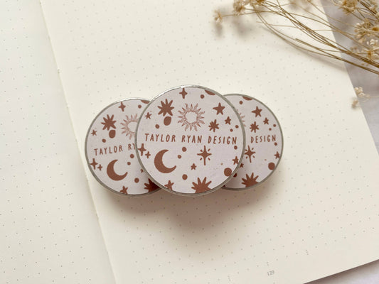 Taylor Ryan Design Neutral Stars Washi Tape