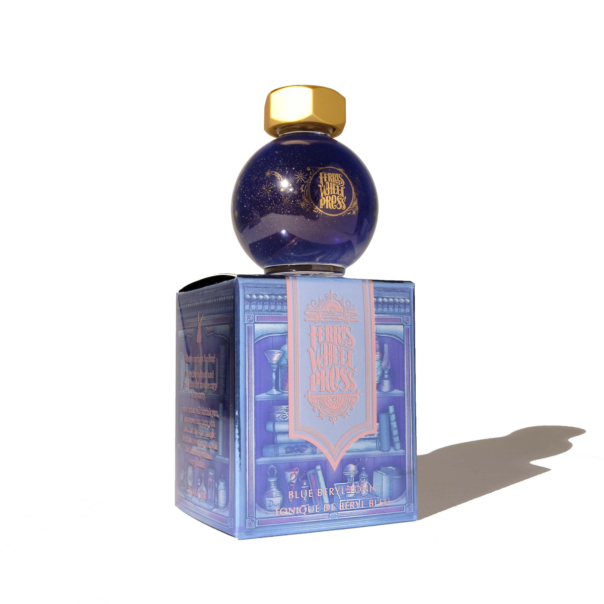 Ferris Wheel Press Blue Beryl Tonic 20ml FerriTales fountain pen ink bottle
