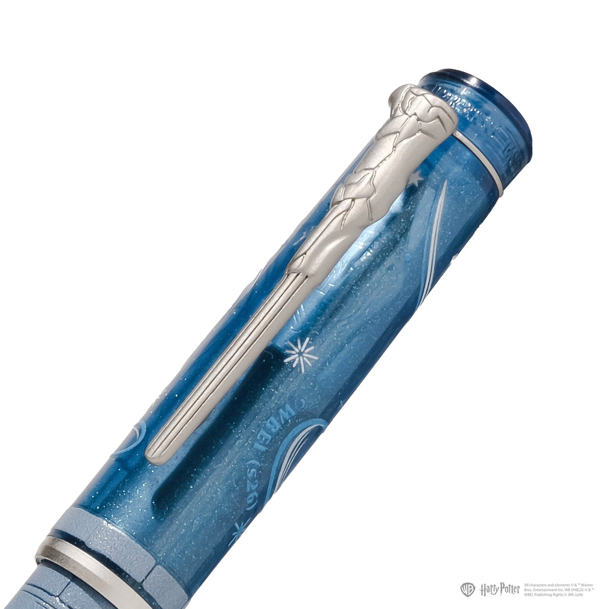 Harry Potter Patronus Masque fountain pen detail view
