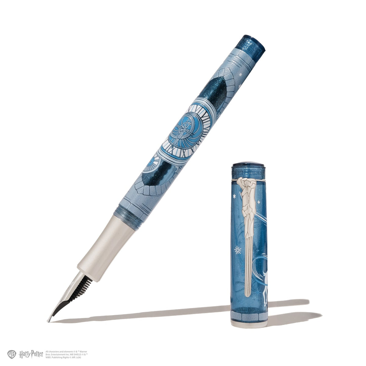 Harry Potter Patronus Masque fountain pen detail view