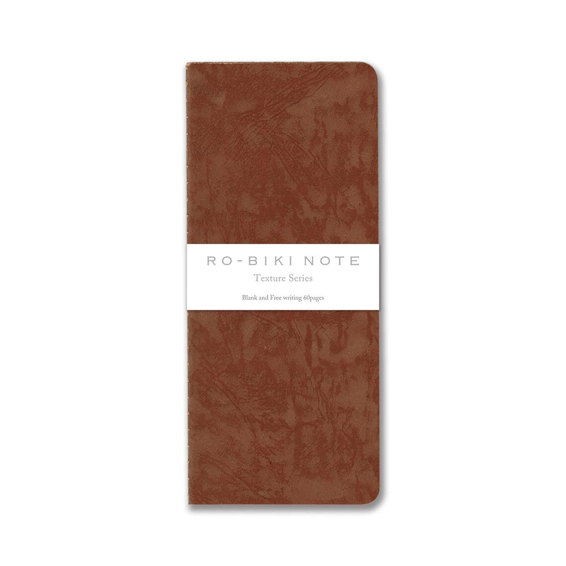 Yamamoto RO-BIKI NOTE TEXTURE SERIES Edo-cha 3.6" x 8.3" notebook