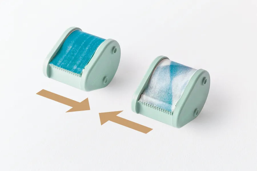 KOKUYO Bobbin Petit cutter in use
