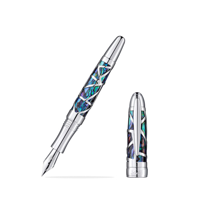 Laban Oceana Silver Fountain Pen