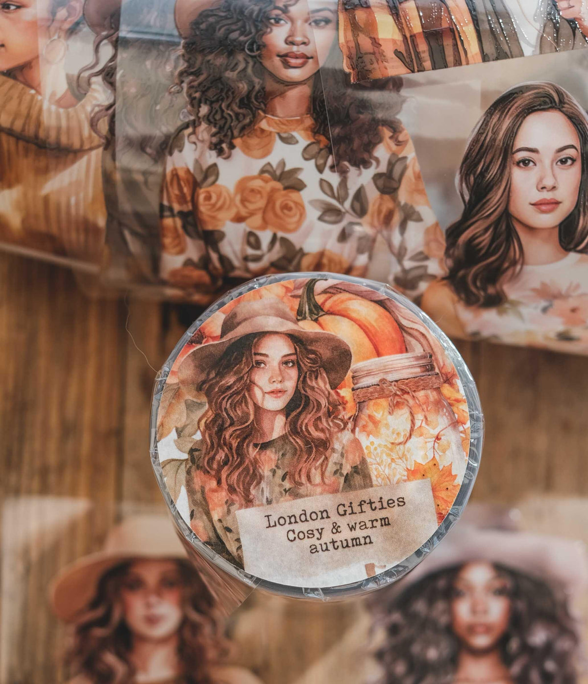 Cosy & Warm Autumn 6 cm PET tape — supplier image 2