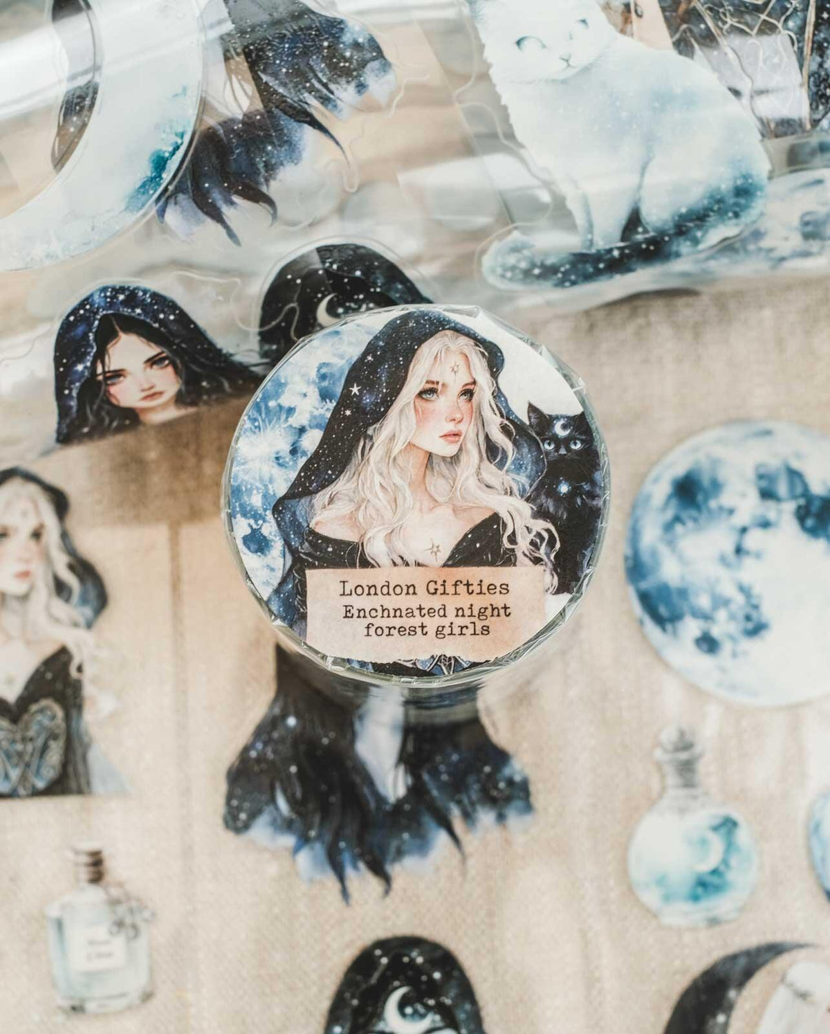 Enchanted Night Forest Girls London Gifties tape