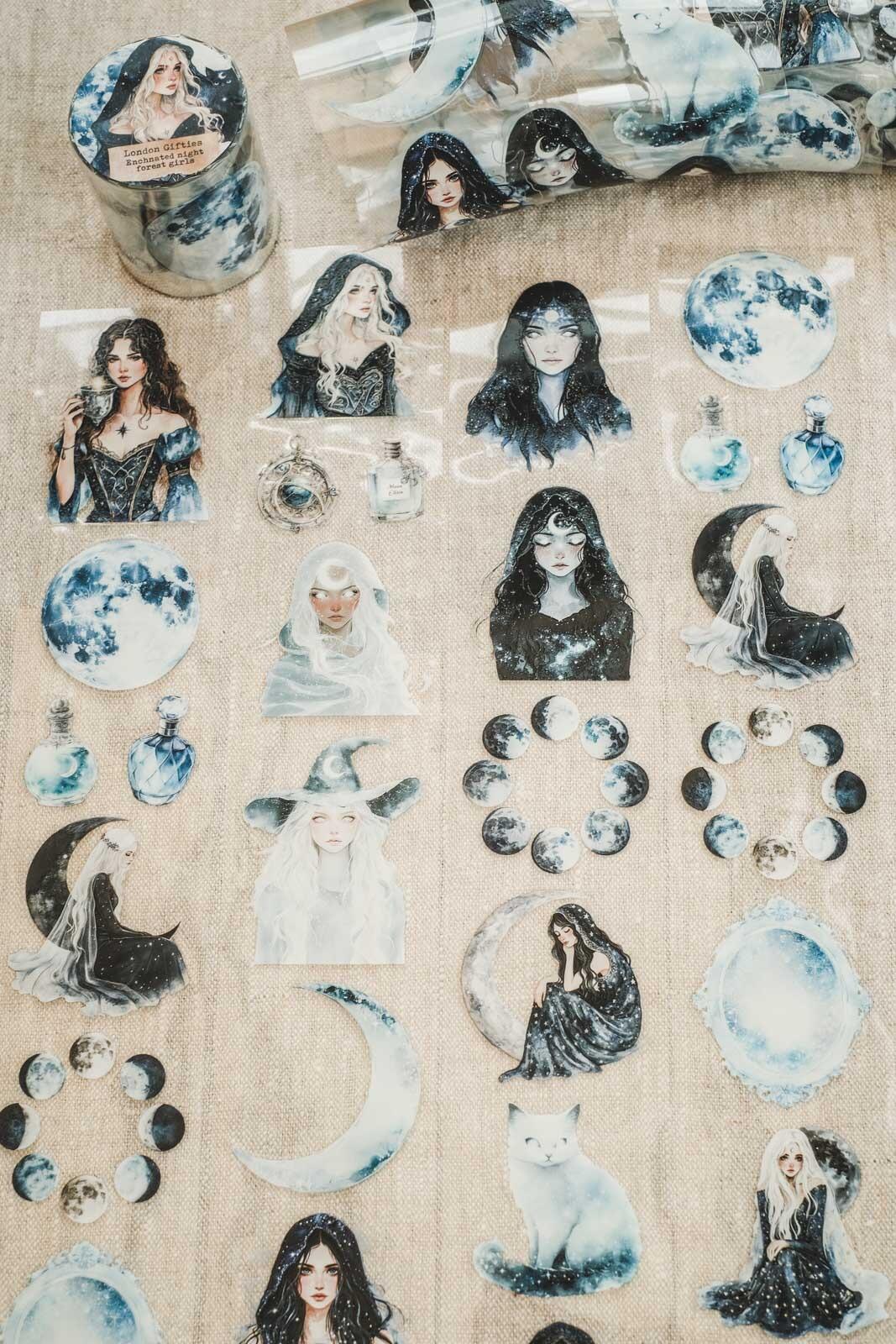 Enchanted Night Forest Girls London Gifties tape