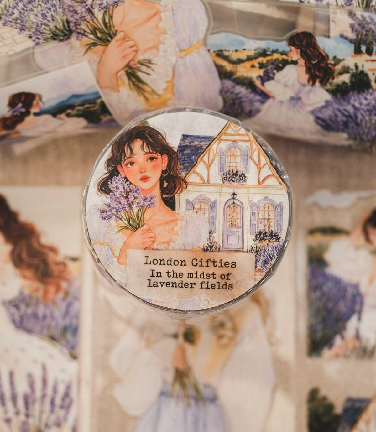 In the Midst of Lavender Fields London Gifties tape