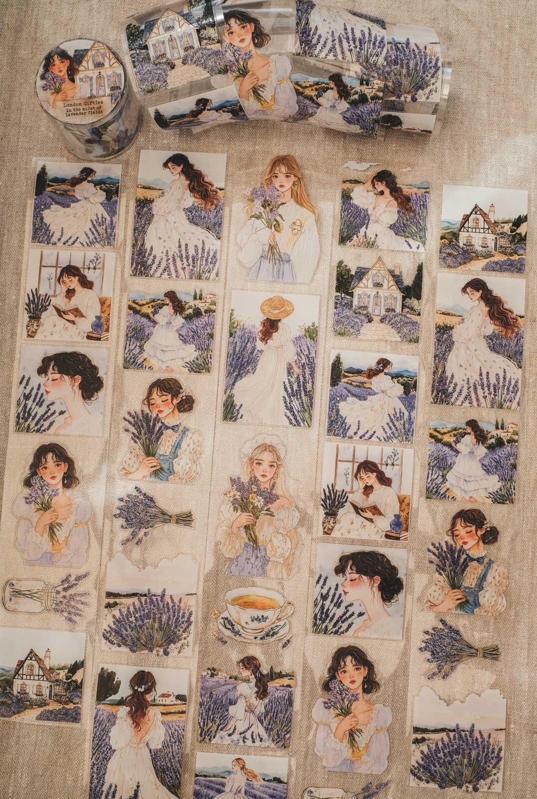 In the Midst of Lavender Fields London Gifties tape