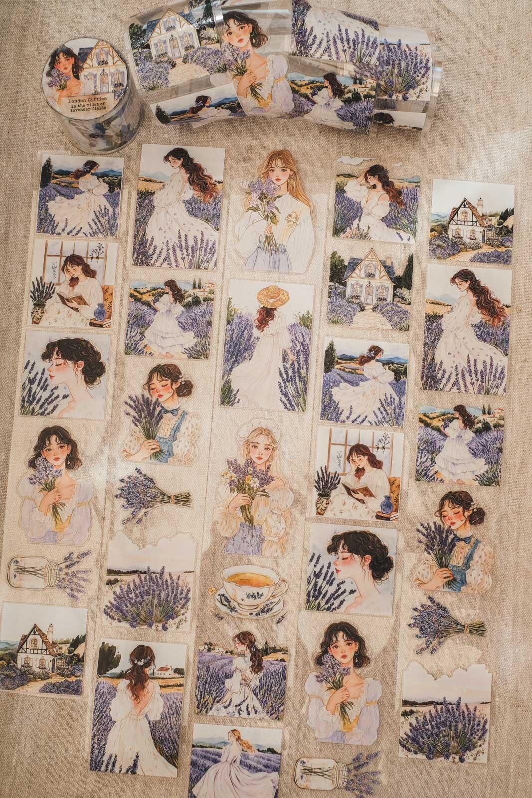 In the Midst of Lavender Fields London Gifties tape