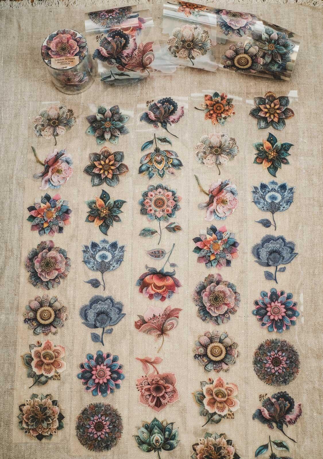 Mandala Like Florals London Gifties tape