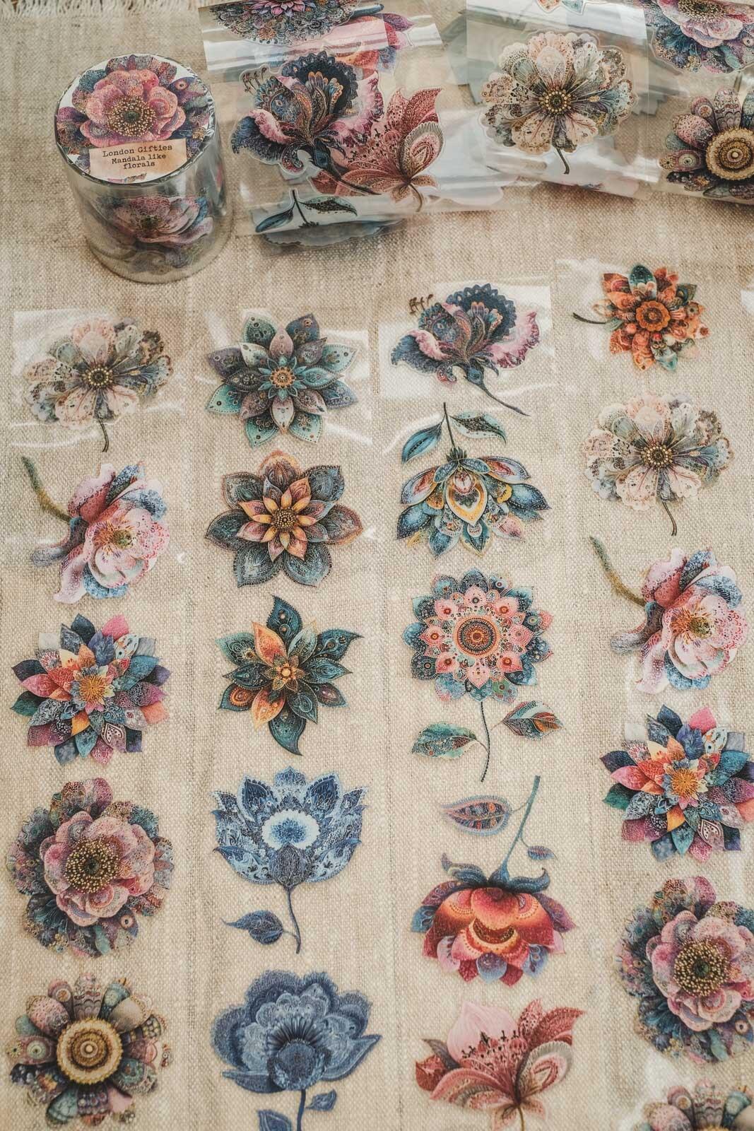 Mandala Like Florals London Gifties tape