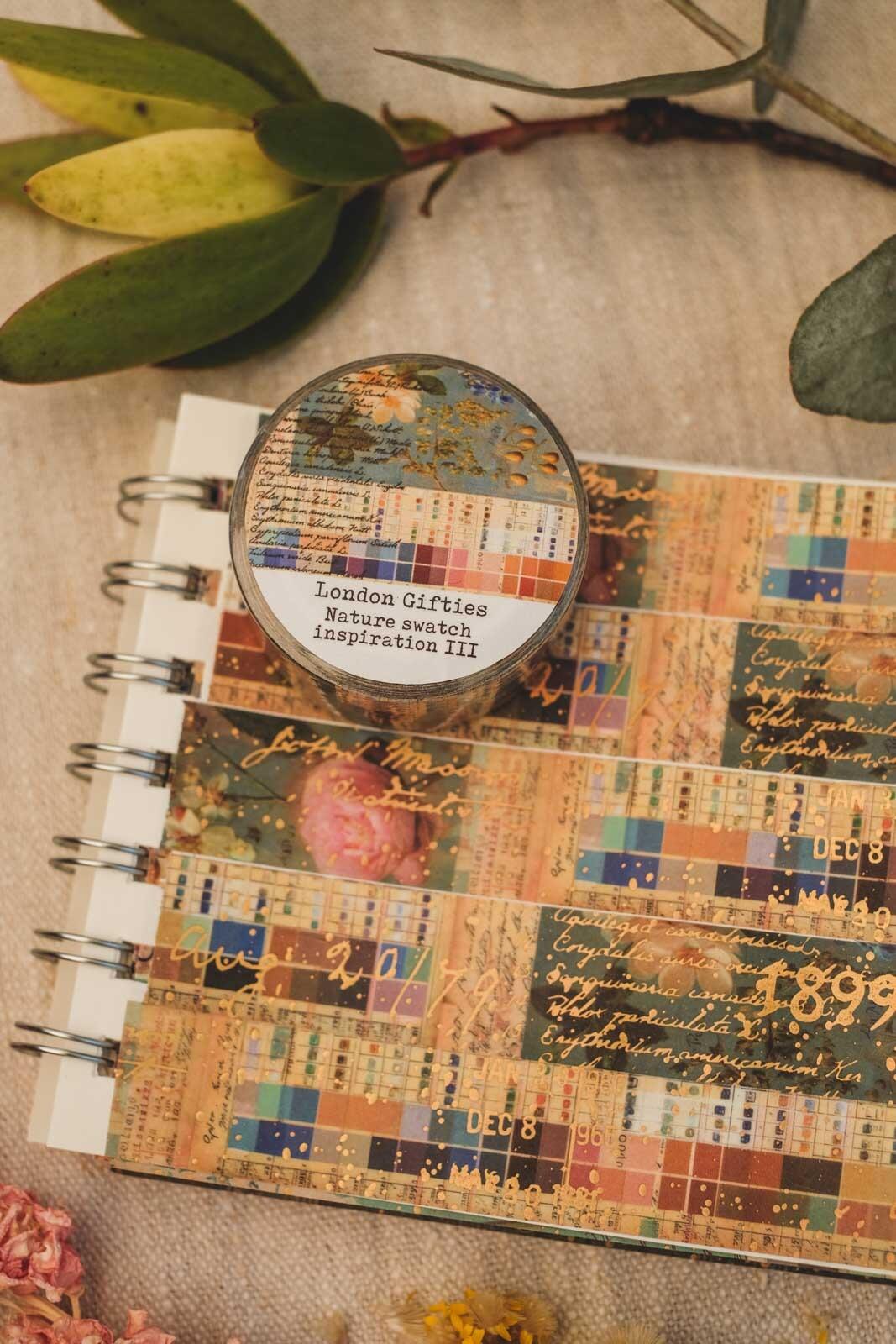 London Gifties Nature swatch inspiration III washi tape image 2