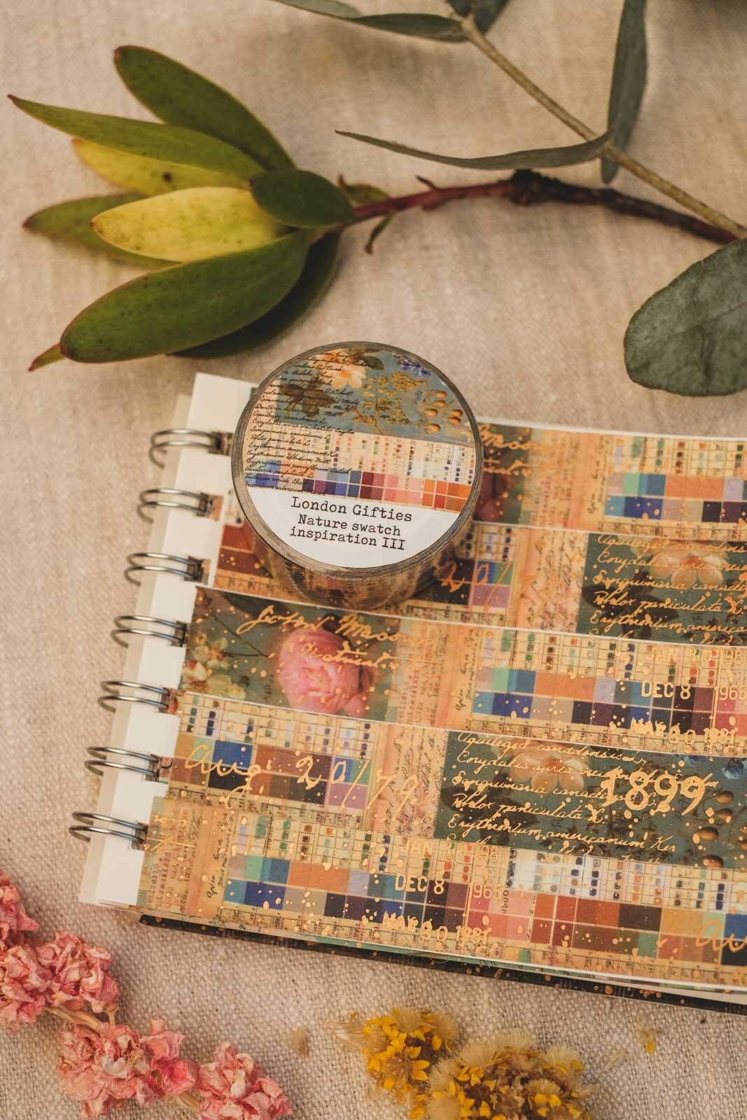 London Gifties Nature swatch inspiration III washi tape image 3