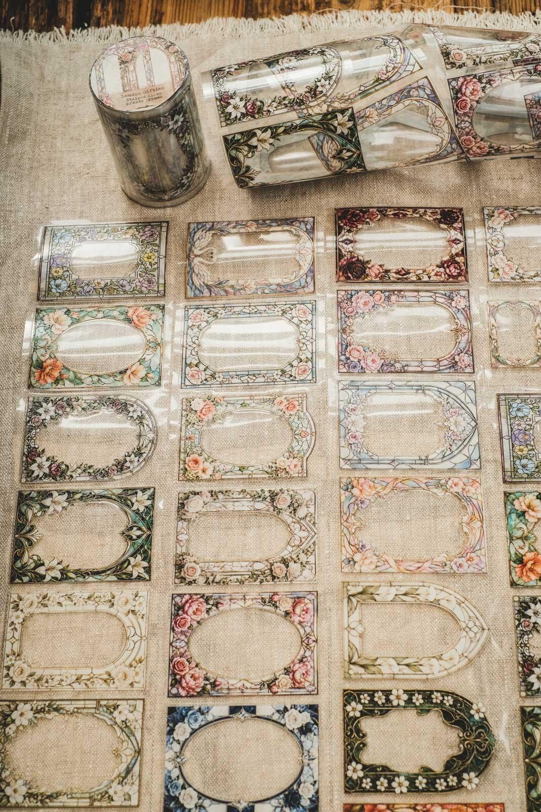Stained Glass Ornate Frames London Gifties tape