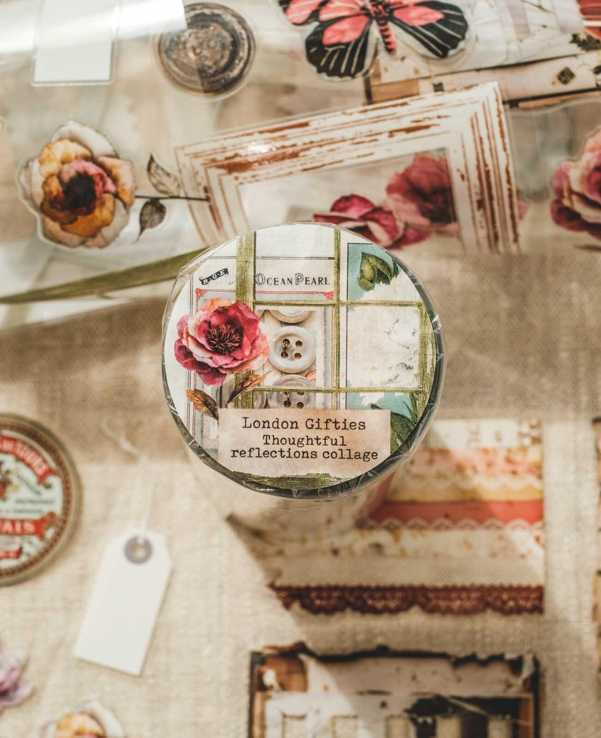 Thoughtful Reflections Collage London Gifties tape