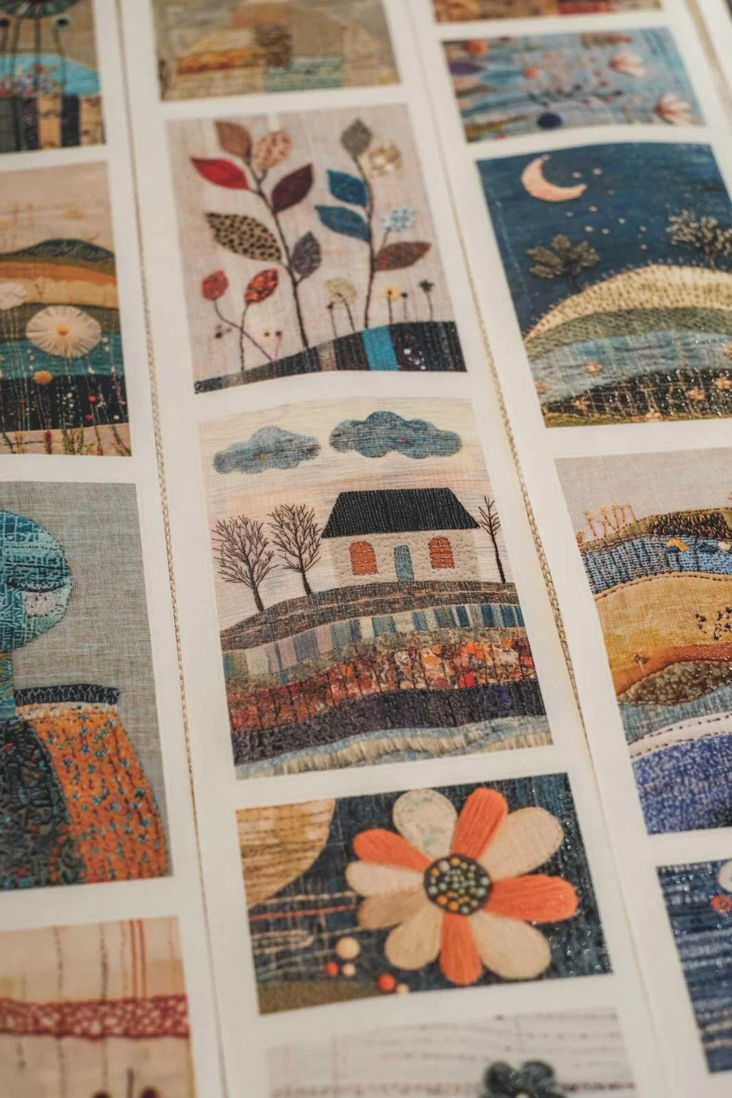 Embroidery of Everyday Scenes 6cm wide glossy 3D kiss-cut Washi Tape