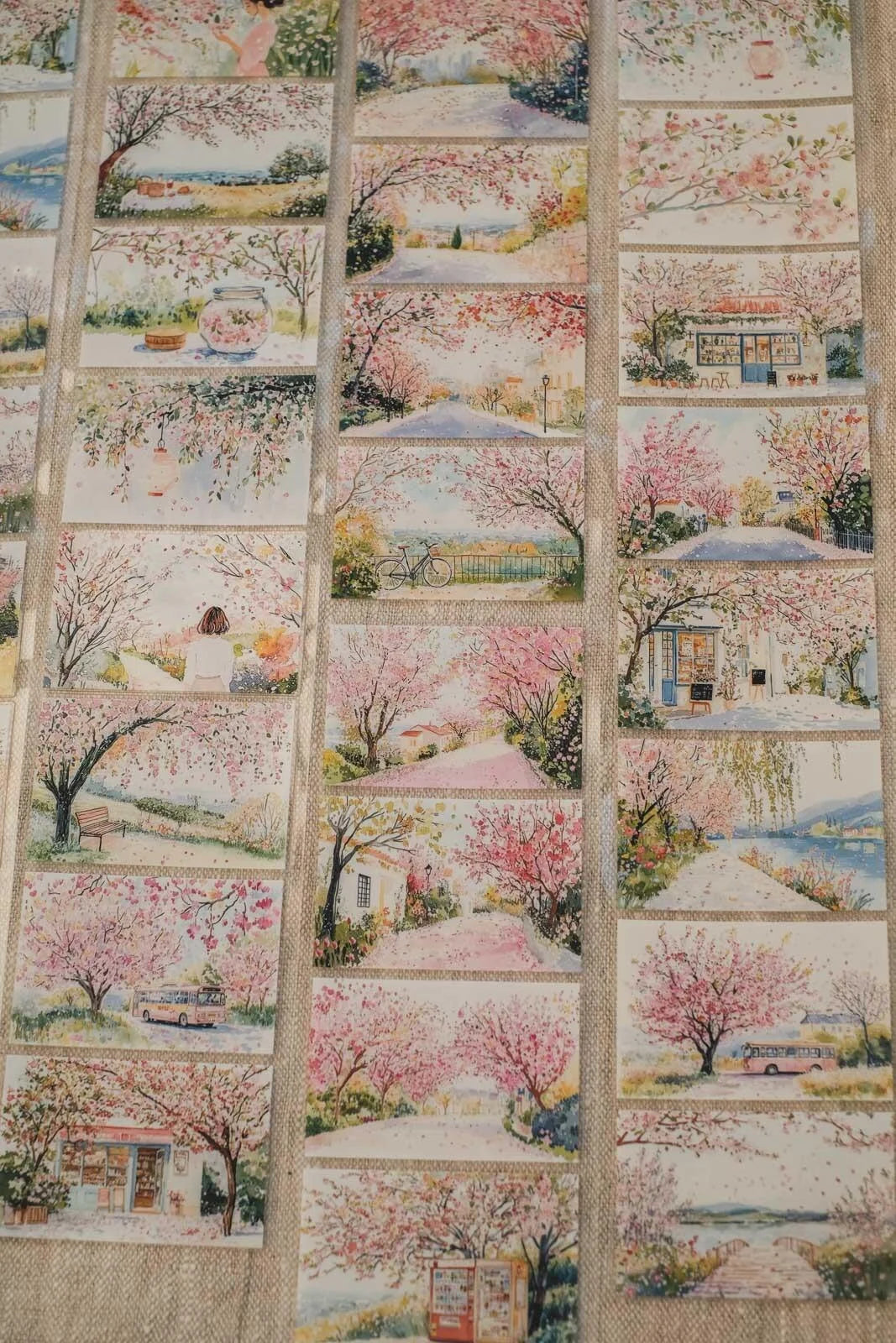 Sweet Sakura Time 7cm wide glossy 3D kiss-cut PET & Washi Tape