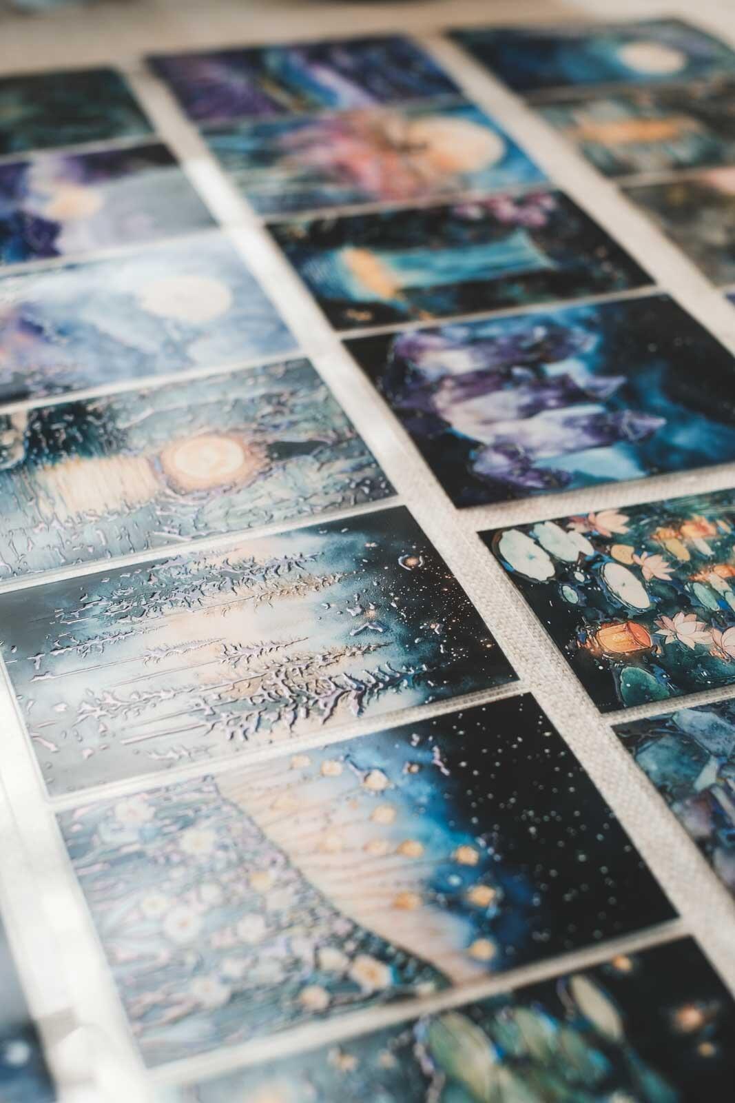 Magical Moonlit Forest Tales 8cm Wide Holographic Kiss-Cut 3D Gloss PET Tape — image 10